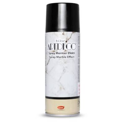 Artdeco Akrilik Sprey Mermer Efekti 200 ml Siyah 790 - 1