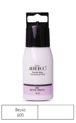 Artdeco Boyutlu Boya 60 ml. 600 BEYAZ - 1