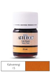 Artdeco Cam Vitray Boyası 25 ml. 15 KAHVERENGİ - 1