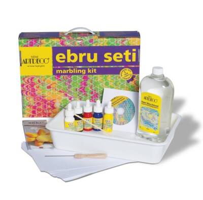 Artdeco Ebru Başlangıç Seti 5 Renk - 1
