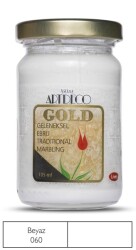 Artdeco Gold Geleneksel Ebru Boyası 105ml Beyaz 060 S.1 - 1