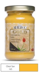 Artdeco Gold Geleneksel Ebru Boyası 105ml Oksit Sarı 165 S.1 - 1