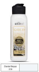 Artdeco Gold Multi Surface Akrilik Boya 140 ml. 318 DANTEL BEYAZ - 1