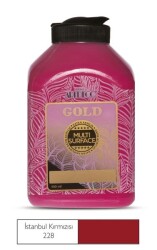 Artdeco Gold Multi Surface Akrilik Boya 500 ml. 228 İSTANBUL KIRMIZISI - 1