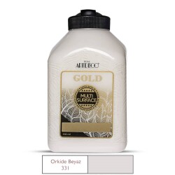 Artdeco Gold Multi Surface Akrilik Boya 500 ml. 331 ORKİDE BEYAZI - 1