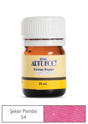 Artdeco Kumaş Boyası 54 Şeker Pembe - 1