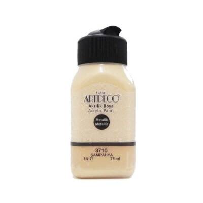 Artdeco Metalik Akrilik Boya 75 ml. 3710 Şampanya - 1