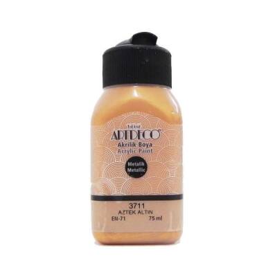 Artdeco Metalik Akrilik Boya 75 ml. 3711 Aztek Altın - 1