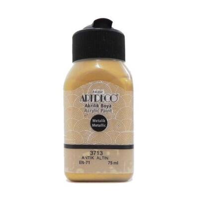 Artdeco Metalik Akrilik Boya 75 ml. 3713 Antik Altın - 1