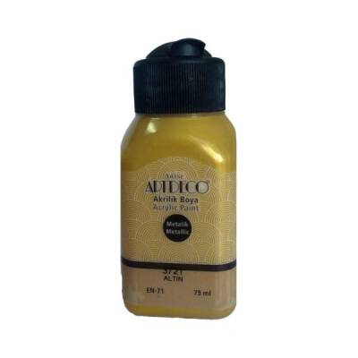 Artdeco Metalik Akrilik Boya 75 ml. 3721 Altın - 1