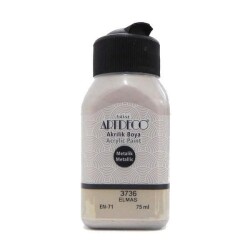 Artdeco Metalik Akrilik Boya 75 ml. 3736 Elmas - 1