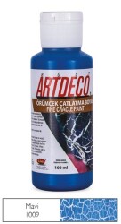 Artdeco Örümcek Çatlatma Boyası 1009 Mavi - 1