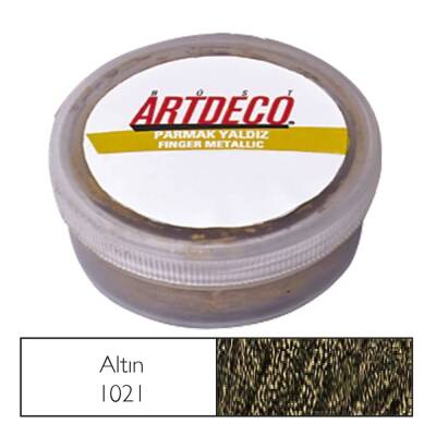 Artdeco Parmak Yaldız 24 gr Altın 1021 - 1
