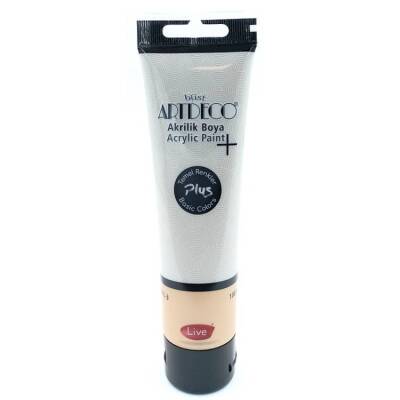 Artdeco Plus Akrilik Boya 100ml Tüp Sıcak Gri 494 - 1