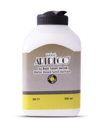 Artdeco Su Bazlı Saten Vernik 500 ml. - 1