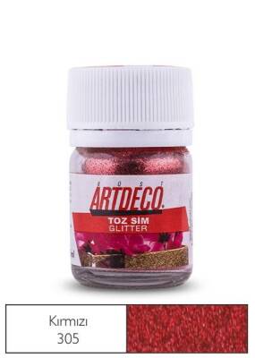 Artdeco Toz Sim (Glitter) 305 Kırmızı - 1