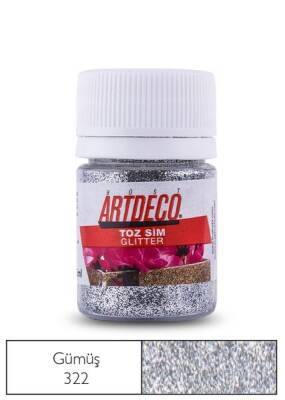 Artdeco Toz Sim (Glitter) 322 Gümüş - 1