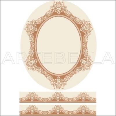 Artebella 1751K Dantel Transfer 23x34 cm - 1