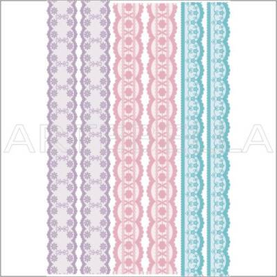 Artebella 1781K Dantel Transfer 23x34 cm - 1