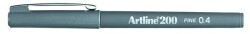 Artline 200 Fineliner 0.4mm İnce Uçlu Yazı ve Çizim Kalemi GRİ - 1