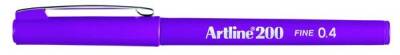Artline 200 Fineliner 0.4mm İnce Uçlu Yazı ve Çizim Kalemi MAGENTA - 1