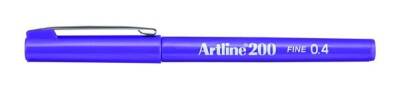 Artline 200 Fineliner 0.4mm İnce Uçlu Yazı ve Çizim Kalemi MOR - 1