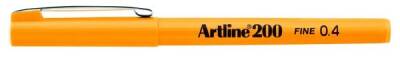 Artline 200 Fineliner 0.4mm İnce Uçlu Yazı ve Çizim Kalemi SARI - 1