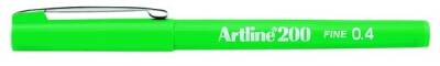 Artline 200 Fineliner 0.4mm İnce Uçlu Yazı ve Çizim Kalemi YEŞİL - 1