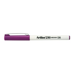 Artline 210N Keçe Uçlu Yazı Kalemi 0,6mm Magenta - 1