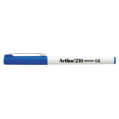 Artline 210N Keçe Uçlu Yazı Kalemi 0,6mm Mavi - 1