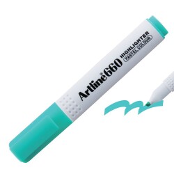 Artline 660 Fosforlu Kalem Pastel Yeşil - 1