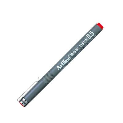 Artline Drawing System Teknik Çizim Kalemi 0.5 mm Kırmızı - 1