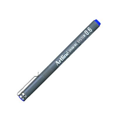 Artline Drawing System Teknik Çizim Kalemi 0.6 mm Mavi - 1