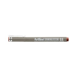 Artline Drawing System Teknik Çizim Kalemi 0.6 mm Sepia - 1