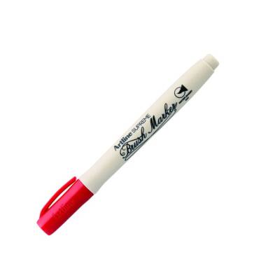 Artline Supreme Brush Marker Esnek Fırça Uçlu Kalem Kırmızı - 1