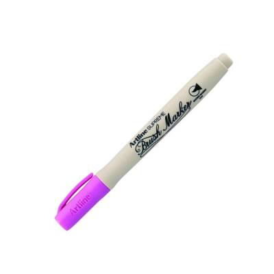 Artline Supreme Brush Marker Esnek Fırça Uçlu Kalem Pembe - 1
