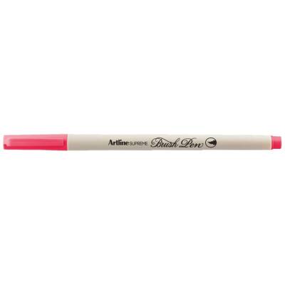 Artline Supreme Brush Uçlu Kalem Fosforlu Pembe - 1