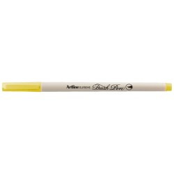 Artline Supreme Brush Uçlu Kalem Fosforlu Sarı - 1