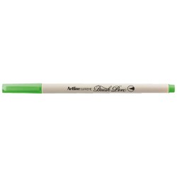 Artline Supreme Brush Uçlu Kalem Fosforlu Yeşil - 1