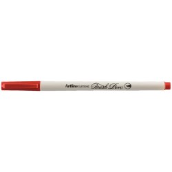 Artline Supreme Brush Uçlu Kalem Koyu Kırmızı - 1