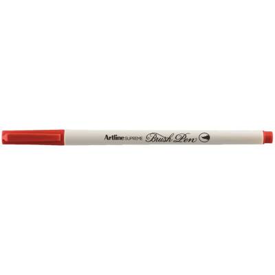 Artline Supreme Brush Uçlu Kalem Koyu Kırmızı - 1