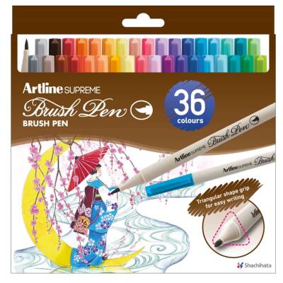 Artline Supreme Brush Uçlu Kalem Seti 36 renk - 1
