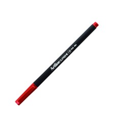 Artline Supreme Fine Keçe Uçlu Kalem 0,4mm Koyu Kırmızı - 1