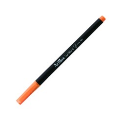 Artline Supreme Fine Keçe Uçlu Kalem 0,4mm Pastel Turuncu - 1