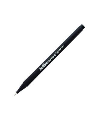 Artline Supreme Fine Keçe Uçlu Kalem 0,4mm Siyah - 1