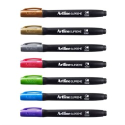 Artline Supreme Metalik Marker 7 Renk set - 1