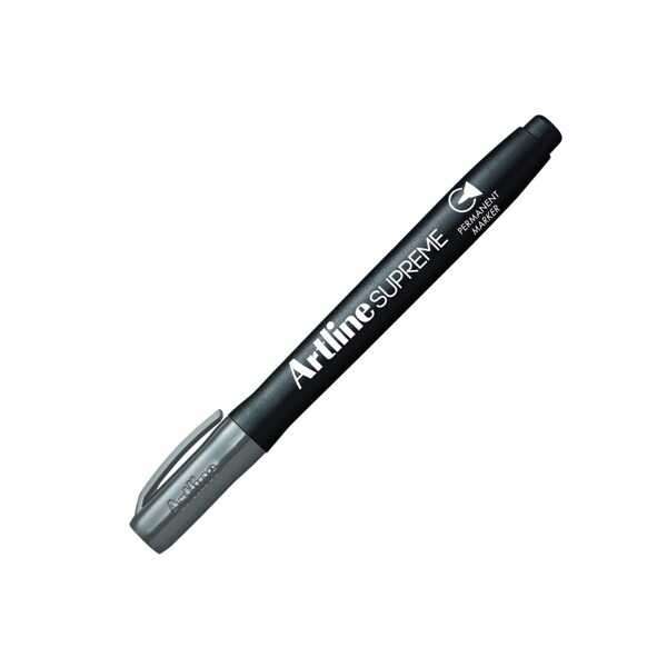 Artline Supreme Permanent Marker GREY Permanent Markerler Artline