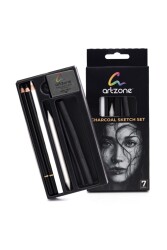 Artzone Charcoal Sketch Set- Kömür Eskiz Seti - 1