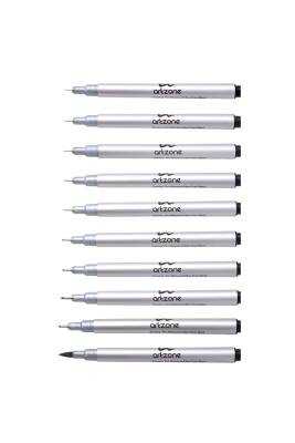 Artzone Teknik Çizim Kalemi 10'lu Set - 3