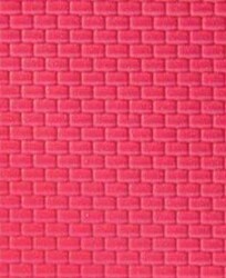 Asetat Kabartmalı Tuğla Desenli Duvar 1/50 1 Adet - Eshel